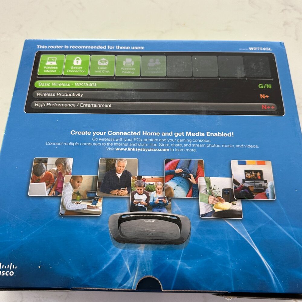 Linksys Wireless-G Broadband Router WRT54GL - Picture 8 of 11